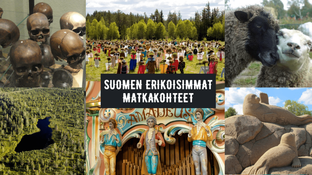 Suomen erikoisimmat matkakohteet